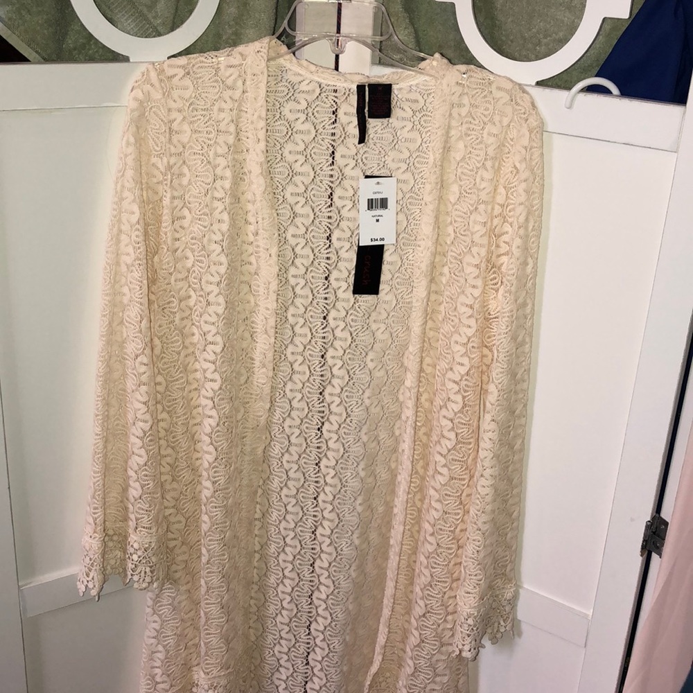 lace cardigan